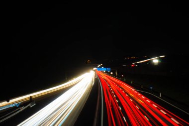 İş Rating gece sonra Alman autobahn