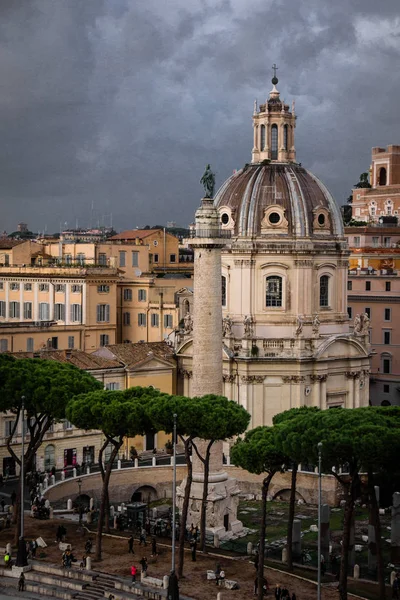 Italy Chiesa Santa Maria Loreto History City Rome Empire — Stock Photo, Image