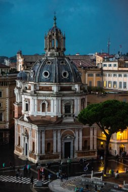 İtalya Piazza Venezia manzarası tarihi şehir Roma İmparatorluğu