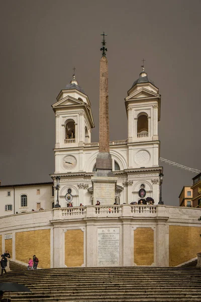 Italia Obelisco Sallustiano Storia Città Roma Impero — Foto Stock