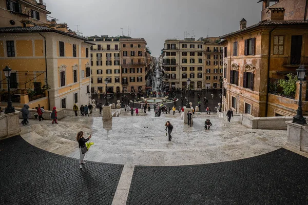 Italia Trinit Dei Monti Storia Città Impero Romano — Foto Stock