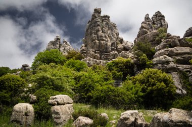 İspanya Endülüs seyahat El Torcal Antequera Milli Parkı Malaga