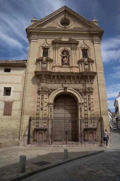 Spagna Andalusia Viaggi Torcal Antequera Città Villaggio Bianco — Foto Stock