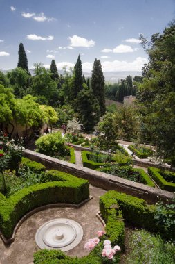Alhambra, İspanya Endülüs Botanik Bahçesi