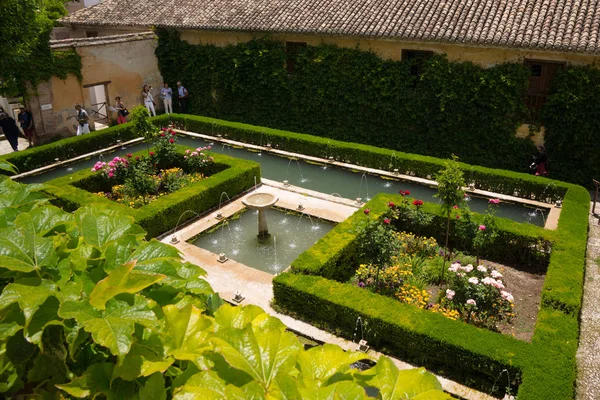 Espanha Jardim Botânico Andaluzia Alhambra — Fotografia de Stock