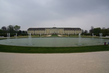 Almanya gezi Parkı ludwigsburg Barok Kalesi