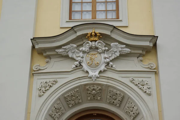 Germania Finestra Turistica Del Castello Stile Barocco — Foto Stock