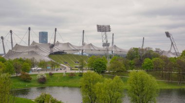 1972 Yaz Olimpiyatları Münih olympia Parkı Bavyera oyunları