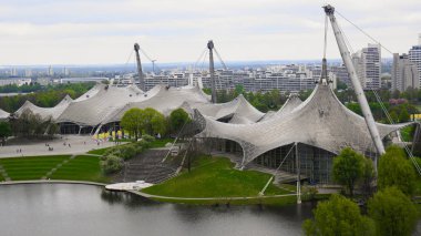 1972 Yaz Olimpiyatları Münih olympia Parkı Bavyera oyunları