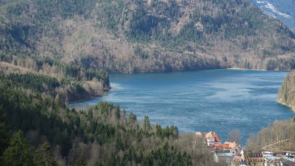 슈 방가 우 호수 및 숲 산 — 스톡 사진
