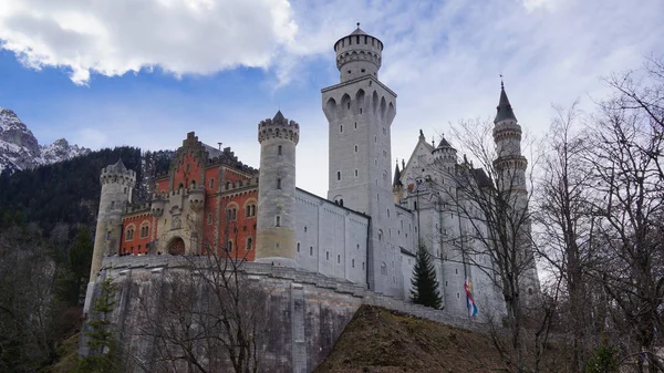 Castle neuschwanstein european must see destinations — стоковое фото