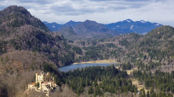 Bergpanorama in den Allgäuer Alpen Stockfoto