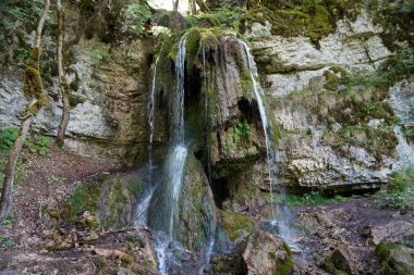 siyah orman Wutach Kanyon su düşüşü