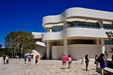 Yolculuk boyunca ABD West Coast modern mimari getty Center
