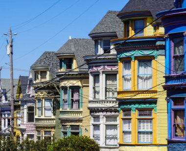 San Francisco 'da boyalı kadınlar