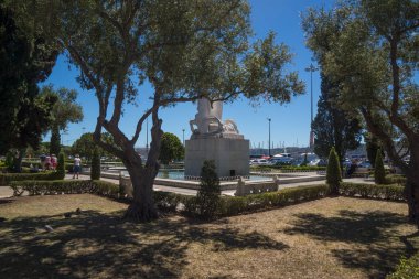 Afonso de Albuquerque ağaçlar ile Bahçe