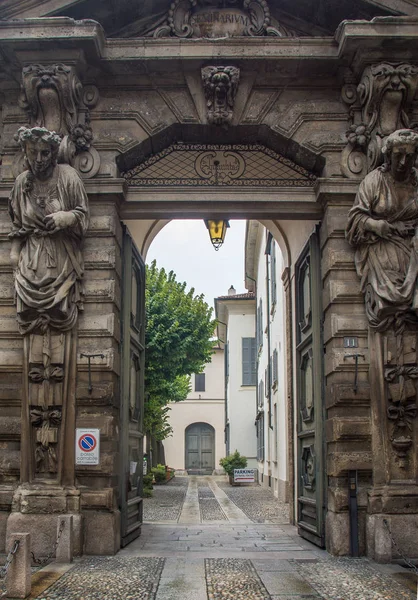 Città medievale cancello bella struttura — Foto Stock