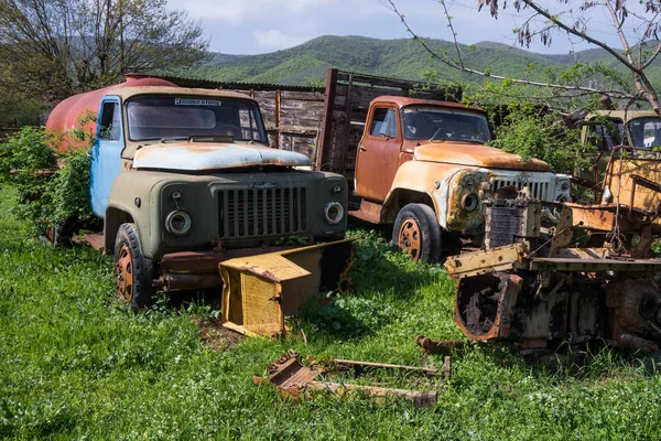 Vieux naufrages abandonnés — Photo