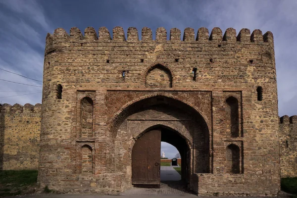 Ingang van het kasteel van Telavi — Stockfoto