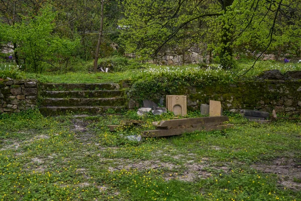 Garden of Gelati kloster i Kutaissi — Stockfoto
