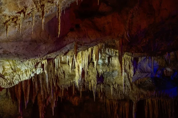 Beautiful cave in georgia Prometheus Cave — Stock Photo, Image