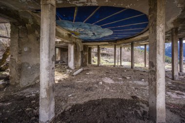 gürcistan terk edilmiş otel