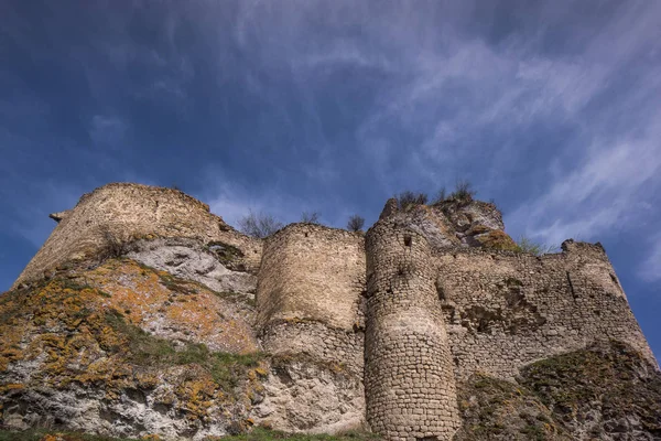 Muri a gradini della fortezza atskuri — Foto Stock