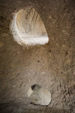 mağara kasabası vardsia eski kafkas manastırı