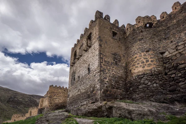 Khertvisi kasteel oude Kaukasus vesting — Stockfoto