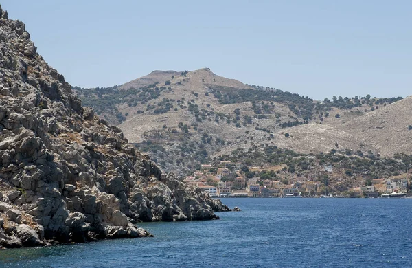 Ilha Symi Grécia Grupo Ilhas — Fotografia de Stock