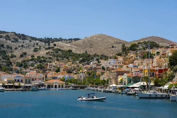 Isla Symi Grecia Grupo Islas — Foto de Stock