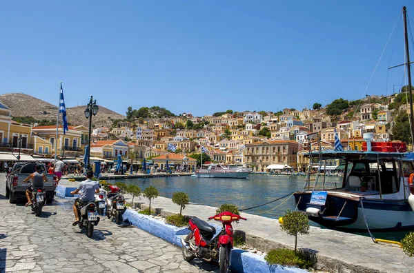 Symi Island Greece Group Islands — Stock Photo, Image