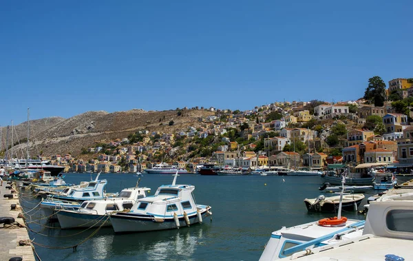 Isla Symi Grecia Grupo Islas — Foto de Stock