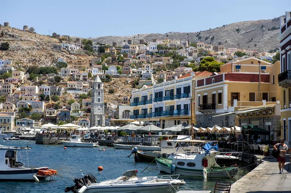 Isla Symi Grecia Grupo Islas — Foto de Stock