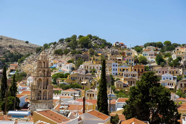 Isla Symi Grecia Grupo Islas — Foto de Stock