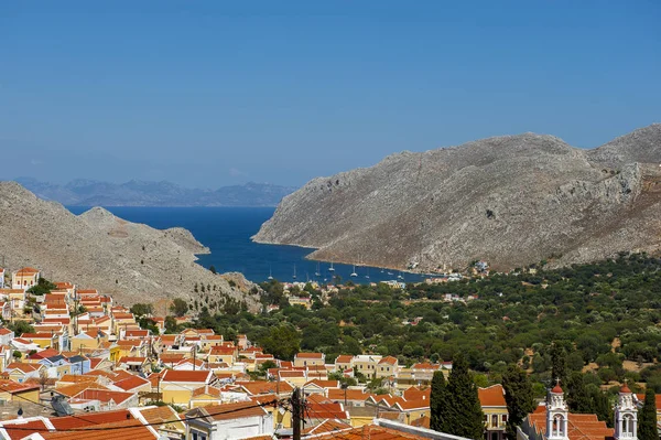 Isla Symi Grecia Grupo Islas —  Fotos de Stock