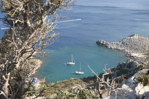 Rodos Adası, Yunan Dodecanese. 