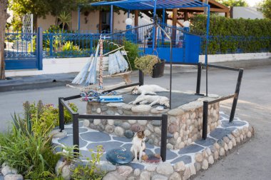 Rodos Adası, Yunan Dodecanese. 