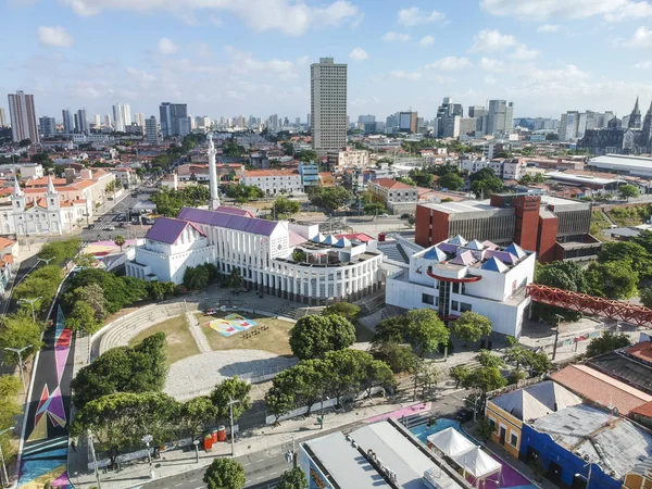 Fortaleza, Ceara devlet, Brezilya: Yaklaşık Ağustos 2018: Fink do Mar, Kültür Merkezi ve turistik Fortaleza, Ceara, Brezilya Hava görünümünü