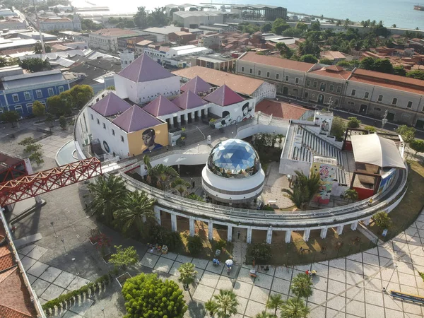 Fortaleza, Ceara devlet, Brezilya: Yaklaşık Ağustos 2018: Fink do Mar, Kültür Merkezi ve turistik Fortaleza, Ceara, Brezilya Hava görünümünü