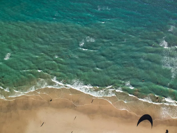 Vista Aérea Una Playa Tropical — Foto de Stock