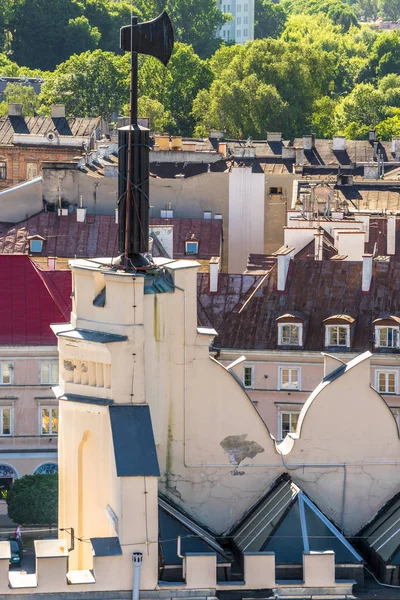 Lublin Polónia Junho 2018 Principal Portão Entrada Detalhe Parte Neogótica — Fotografia de Stock