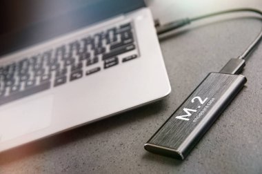 M.2 Ssd için muhafaza durum bağlı modern alüminyum dizüstü