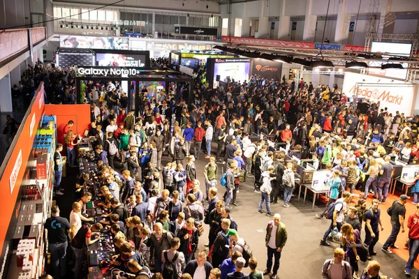 Top view of the PGA2019 hall — Stock Photo, Image