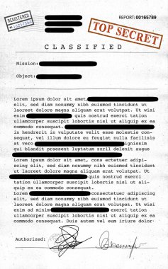 «Ana sayfa» gizli belge, gizliliği kaldırılmış, gizli bilgileri, gizli metin. Ortak olmayan bilgi. Gizli bilgiler ile kağıt