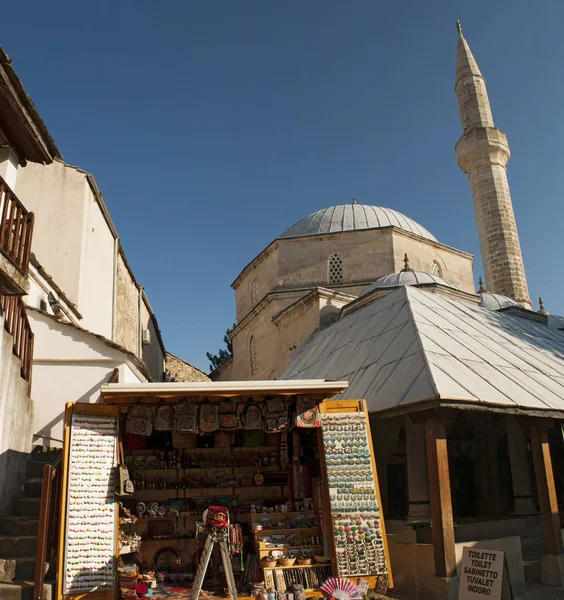 Bosna 2018 Koski Mehmed Paşa Camii Mostar Ikinci Büyük Camii — Stok fotoğraf