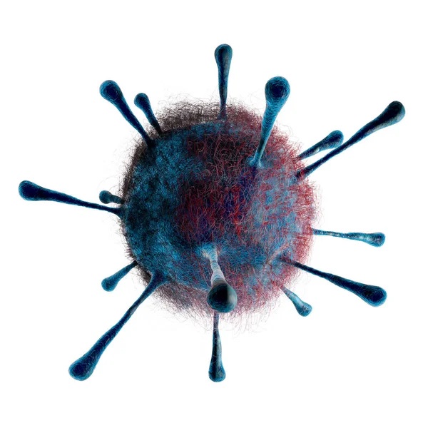 Vírus Código Genético Bactérias Microrganismos Vistos Microscópio Novos Vírus — Fotografia de Stock