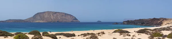 Kanarya Adaları Spanya 2018 Playa Las Conchas Graciosa Ana Adalar — Stok fotoğraf