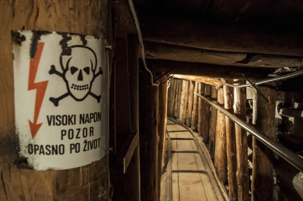 Sarajevo 2018 View Sarajevo Tunnel Underground Tunnel Built Bosnian Army — Stock Photo, Image