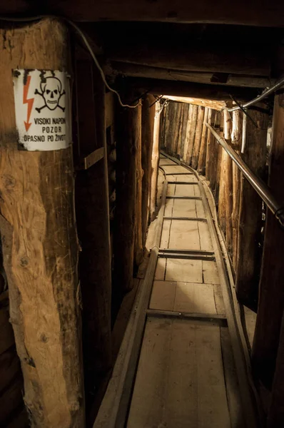 Sarajevo 2018 View Sarajevo Tunnel Underground Tunnel Built Bosnian Army — Stock Photo, Image